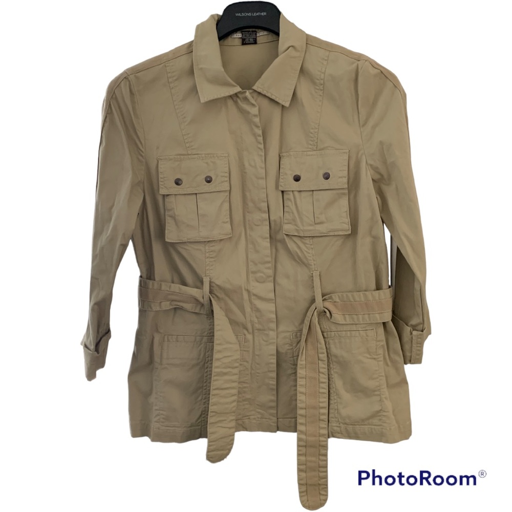 For the Republic Women Tan size 12 jacket